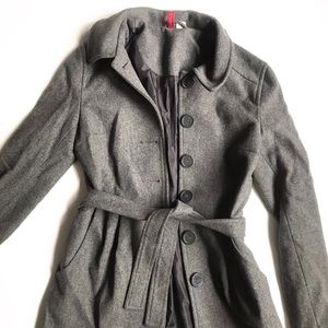Grey Pea Coat